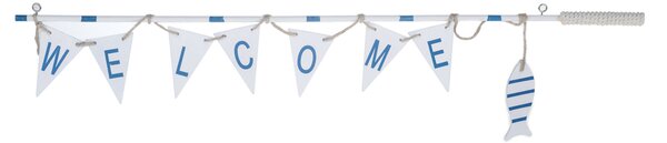 Set 2 Canne da Pesca Misure 75x15x2 cm