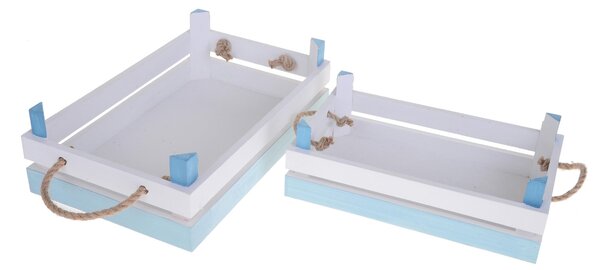 Set 2 Cassette H 34 cm