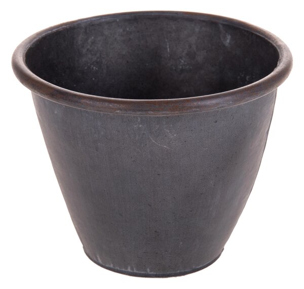 Set 2 Contenitori Decorativo Metallo 16 cm