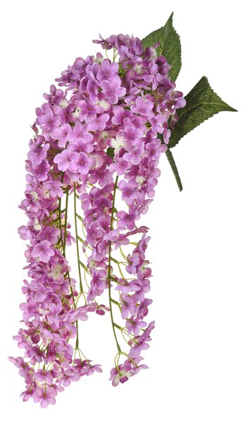 Set 2 Foglie Artificiali Inflorescenza Pendente H 64 cm