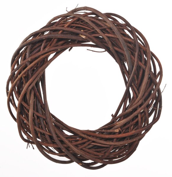 Set 2 Corone Scura di Rattan Larghezza 40 cm