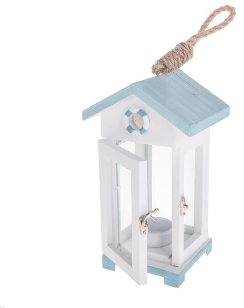Set 2 Lanterne Marine H 33 cm
