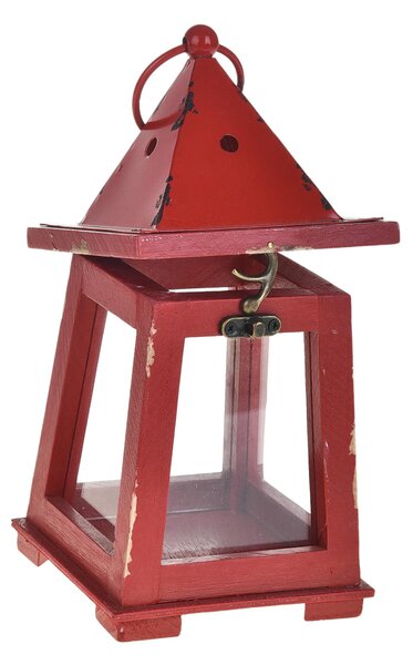Set 2 Lanterne Red 115x115 H 22 cm
