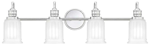 Quoizel QZ-SWELL4-PC-BATH-LED Applique da bagno SWELL 4xG9/3W/230V IP44 cromato