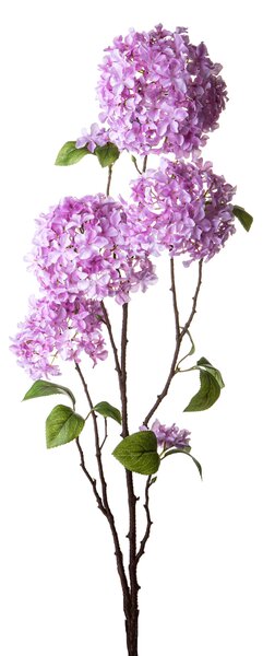 Set 2 Rami Artificiali Ortensia 110 cm per 6 Fiori