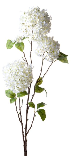 Set 2 Rami Artificiali Ortensia 110 cm per 6 Fiori