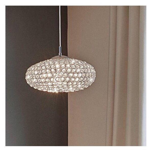 Eglo 95286 - Lampadario a sospensione con filo CLEMENTE 1xE27/60W/230V
