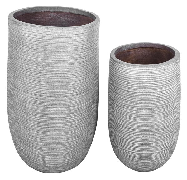 Set 2 Vaso Stripe Alto Misure 395x64 cm