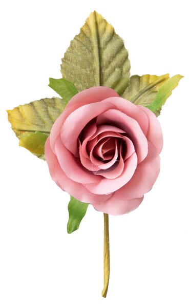 Set 24 Mini Rose Artificiali Ø 5x H 12 cm