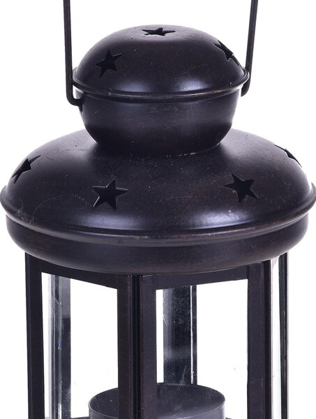 Set 3 Lanterne Rotonde Stelle 15x10 cm