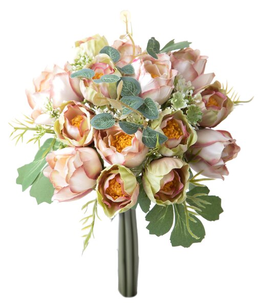 Set 4 Bouquet Artificiali di Bocci per 14 36 cm