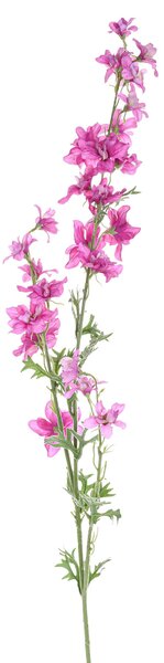 Set 4 Fiori Artificiali di Delphinium Composto da 3 Fiori H 93 cm