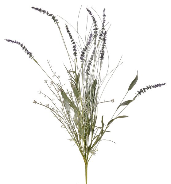 Set 4 Fascio Fiori di Campo con Lavanda H 66 cm