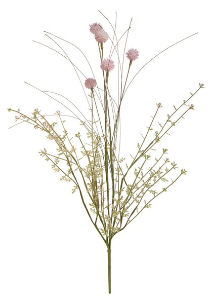 Set 4 Fiori Artificiali di Campo con Gonfrena 60 cm