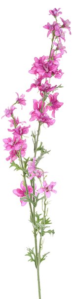Set 4 Fiori Artificiali di Delphinium Composto da 3 Fiori H 93 cm