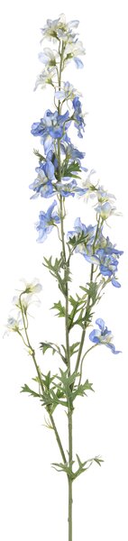 Set 4 Fiori Artificiali di Delphinium Composto da 3 Fiori H 93 cm
