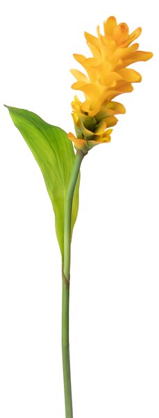 Set 4 Fiori Artificiali Tiny Fiore con Foglia 74 cm