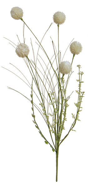 Set 4 Fiori Artificiali di Campo con Dente di Leone H 60 cm