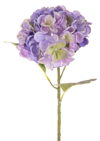 Set 4 Rami Artificiali Ortensia Singola H 57 cm