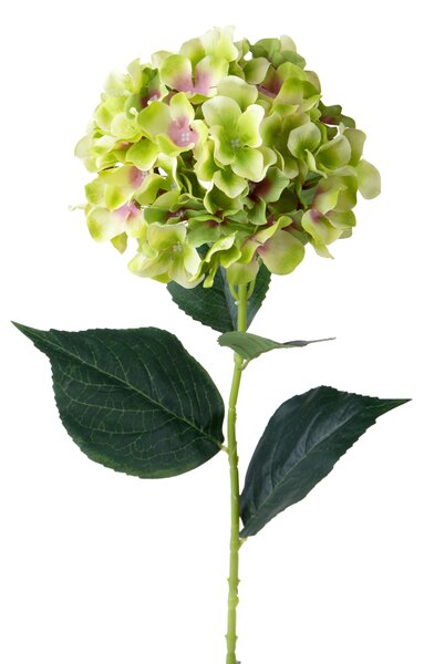 Set 4 Rami Artificiali Ortensia Singola con 6 Fiori H 90 cm
