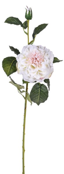 Set 4 Rose Artificiali con Boccio H 69 cm