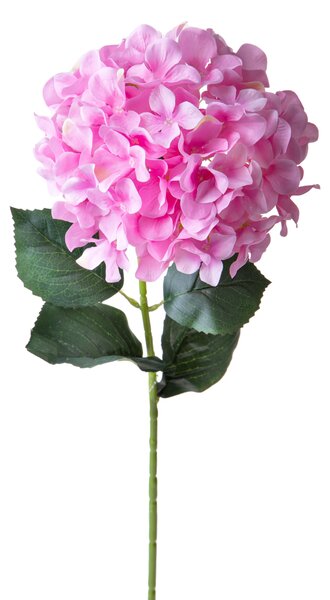 Set 4 Rami Artificiali Ortensia Singola con 6 Fiori H 90 cm