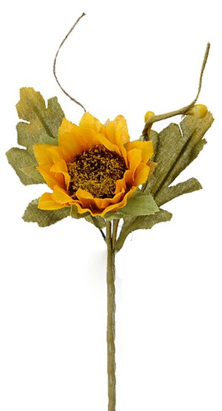 Set 48 Rami in Legno Mini Girasoli 12 cm