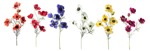 Set 6 Anemone Fiorito 80 cm