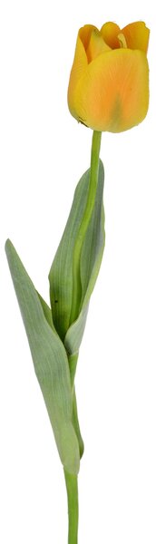 Set 6 Fiori Artificiali Tulipano con Foglie H 67 cm
