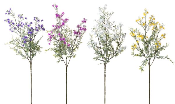 Set 6 Mini Rami Artificiali Gypsophila Rami 64 cm