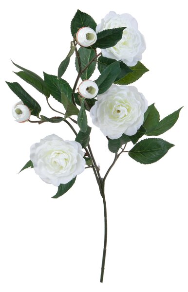 Set 6 Rami Artificiali Camelia per 3 75 cm