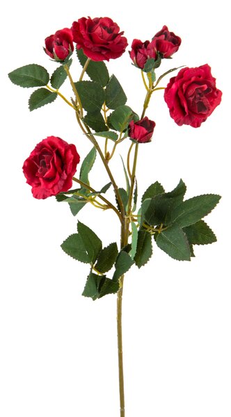 Set 6 Rose Artificiali Selvatica H 59 cm