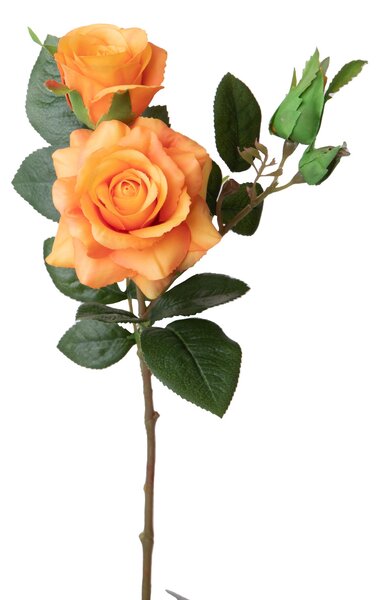 Set 8 Rose Artificiali Real Touch per 4 38 cm