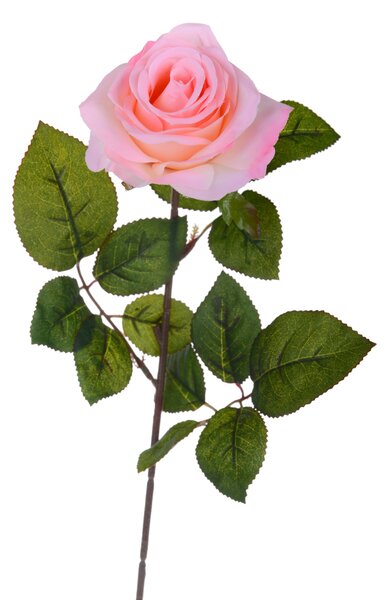 Set 8 Rose Artificiali Singola H 67 cm