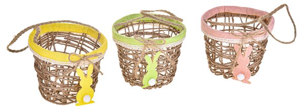 Set 9 Contenitori Decorativo Colorato Ø 12,5 cm