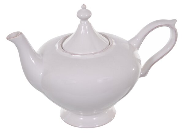 Teiera in Ceramica con Coperchio e Manico H 17 cm