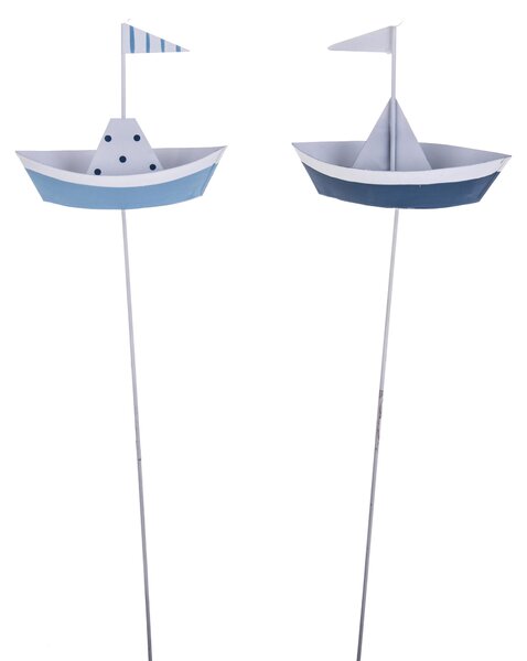 Set 9 Rami in Legno Barca H 33 cm