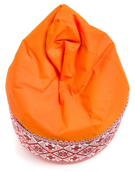 Pouf poltrona sacco waterproof a fantasia per esterni