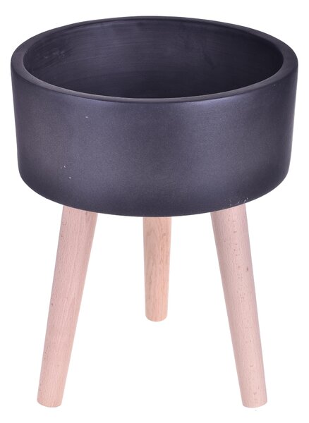 Vaso con Gambe Faggio Misure 35x45 cm
