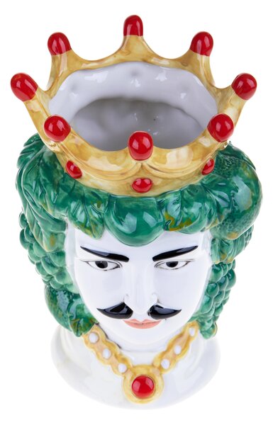 Vaso Testa di Moro Uomo H 24,7 cm