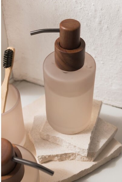 Dispenser sapone in vetro beige 280 ml Modest - Mette Ditmer Denmark