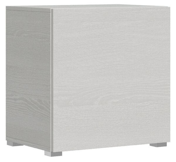 Mobile Base Soggiorno 60x60x39,6 cm con piedini sx-dx Bianco Frassino