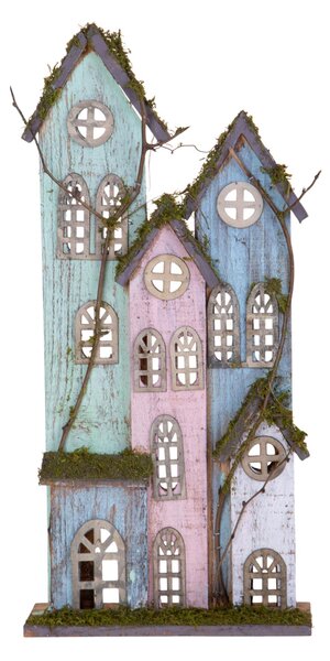 Villaggio Legno 26 H 56 cm