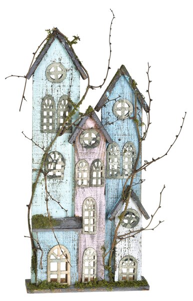Villaggio Legno 26 H 56 cm