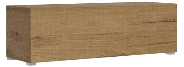 Mobile con Anta a Ribalta 133,6x40x39,6 cm con piedini Quercia Naturale