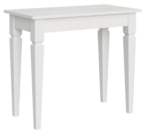 Consolle Allungabile 90-308x48x77 cm in Nobilitato Bianco