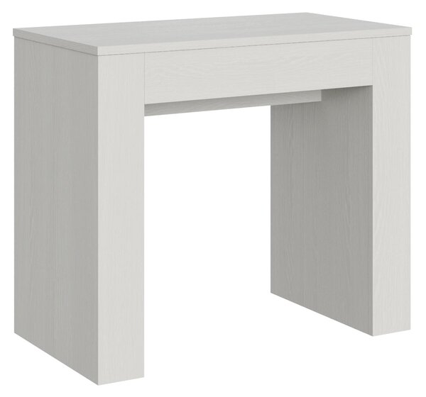 Consolle Allungabile 90-307x49x78 cm in Nobilitato Bianco