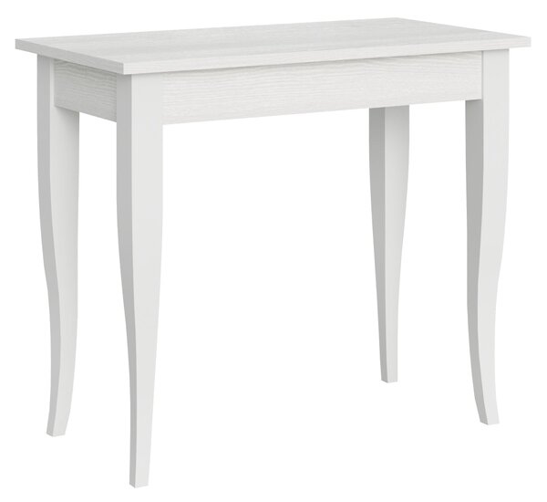 Consolle Allungabile 90-308x48x77 cm in Nobilitato Bianco