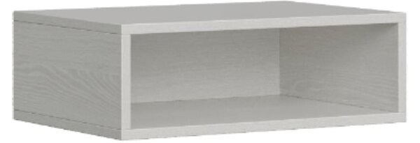 Mobile Pensile a Giorno 60x20x39,5 cm Bianco Frassino