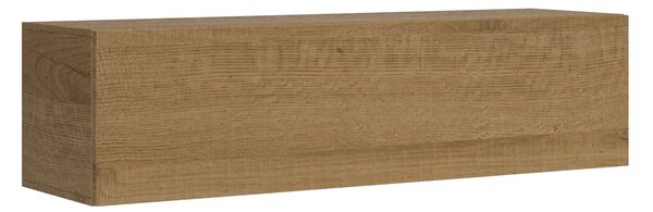 Mobile Pensile TV con Anta a Ribalta e Foro Passacavi 153,6x40x39,5 cm Quercia Naturale